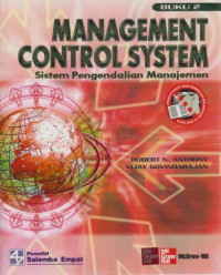 Management Control System : Sistem Pengendalian Manajemen Buku 2