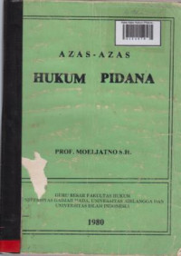 Asas-Asas Hukum Pidana