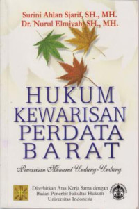 Hukum Kewarisan Perdata Barat : Kewarisan Menurut undang-Undang