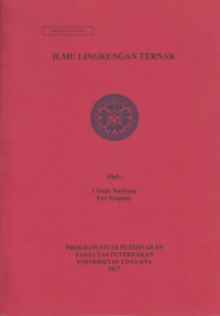 Ilmu Lingkungan Ternak