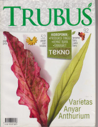 Trubus : Varietas Anyar Anthurium