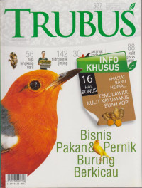 Trubus : Bisnis Pakan & Pernik Burung Berkicau