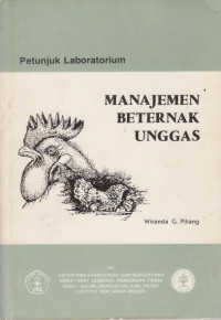 Petunjul Laboratorium : Manajemen Beternak Unggas