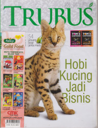 Trubus : Hobi Kucing Jadi Bisnis