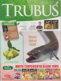 Trubus : Bisnis Hebat Sidat