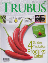 Trubus : 4 Strategi Tingkatkan Produksi Cabai