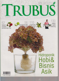 Trubus : Hidroponik Hobi & Bisnis Asik