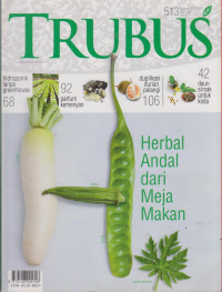 Trubus : Herbal Andal Dari Meja Makan