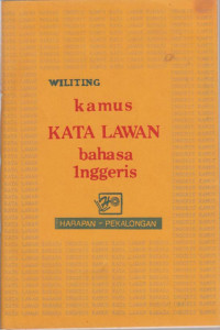 Kamus Kata Lawan Bahasa Inggris