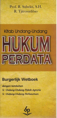 Kitab Undang-undang Hukum Perdata