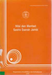 Nilai Manfaat Sastra Daerah Jambi