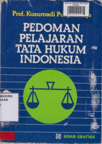 Pedoman Pelajaran Tata Hukum Indonesia