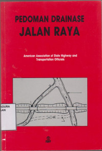 Pedoman Drainase Jalan Raya