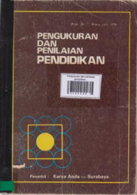 Pengukuran dan penilaian pendidikan