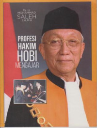 Profesi Hakim Hobi Mengajar