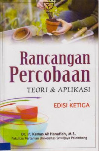 Rancangan Percobaan Teori & Apikasi