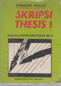 Bimbingan menulis skripsi thesis 1