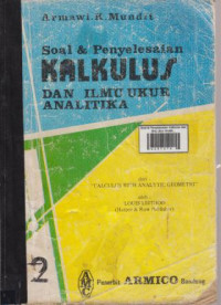 Soal & Penyelesaian Kalkulus dan Ilmu Ukur Analitika
