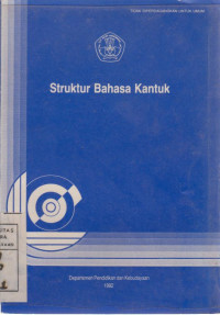 Struktur Bahasa Kantuk