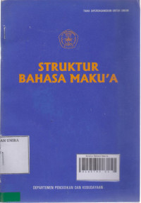 Struktur Bahasa Maku'a