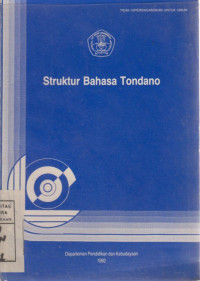 Struktur Bahasa Tondano