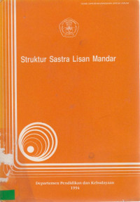 Struktur Sastra Lisan Mandar