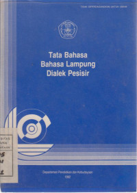 Tata Bahasa Lampung Dialek Pesisir