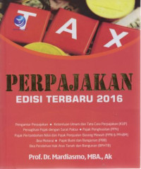 Perpajakan Edisi Terbaru 2016