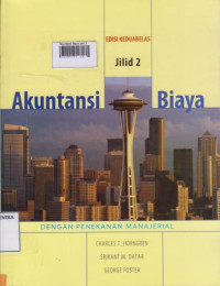 Akuntansi Biaya Jilid 2