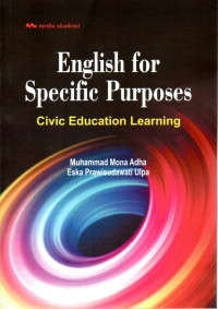 Image of ENGLISH FOR SPECIFIC PURPOSES CIVIC EDUCATION LEARNING