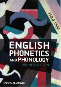ENGLISH PHONETICS AND PHONOLOGY AN INTRODUCTION