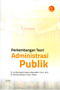 Image of PERKEMBANGAN TEORI ADMINISTRASI PUBLIK