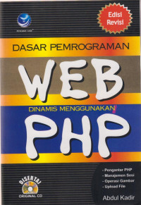 Dasar Pemrograman WEB Dinamis Menggunakan PHP