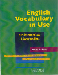 Engglish Vocabulary in Use : Pre-Intermediate and Intermediate