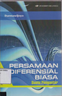 Persamaan Diferesiansal Biasa Suatu Pengantar