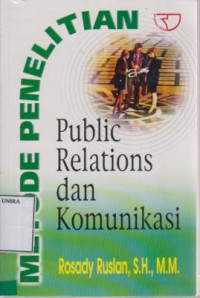 Metode Penelitian Public Relations dan Komunikasi