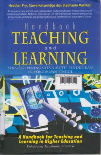 Handbook Teaching And Learning