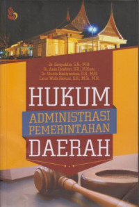 Hukum Administrasi Pemerintah Daerah