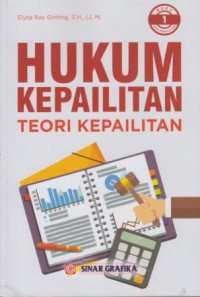 Hukum Kepailitan Teori Kepailitan