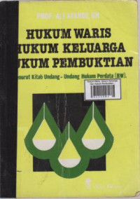 Hukum Waris, Hukum Keluarga, Dan Hukum Pembuktian