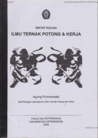 Ilmu Ternak Potong & Kerja