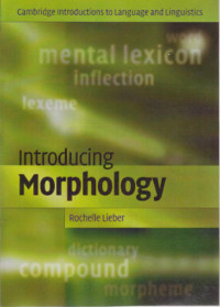 Introducing Morphology