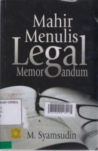 Mahir Menulis Legal Memorandum