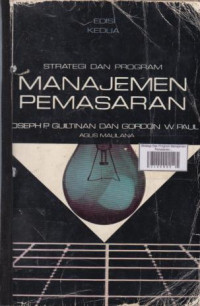 Manajemen Pemasaran