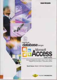 Membuat Database Dengan Microsoft Access edisi revisi