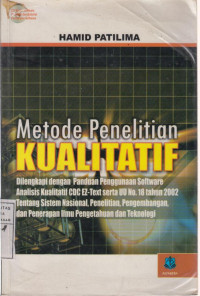 Metode Penelitian Kualitatif