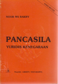 Pancasila Yuridis Kenegaraan