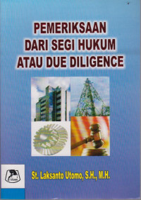 Pemeriksaan Dari Segi Hukum Atau Due Diligence