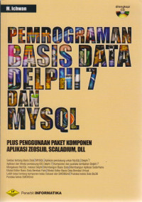 Pemrograman Basis Data Delphi 7 dan My SQL