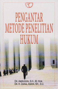 Pengantar Metode Penelitian Hukum